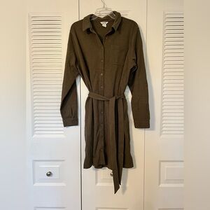 Duluth Trading Company Burly Thermal shirt dress